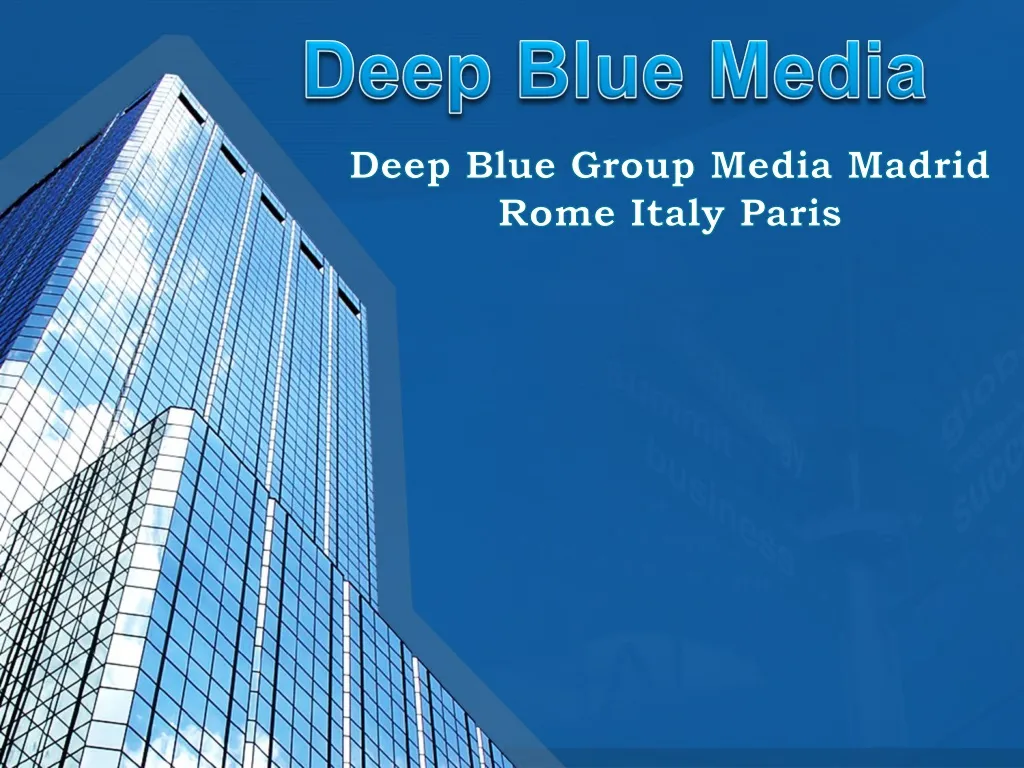 deep blue media