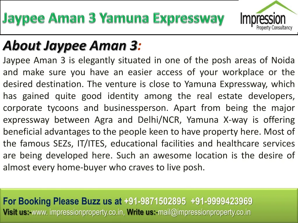 jaypee aman 3 yamuna expressway