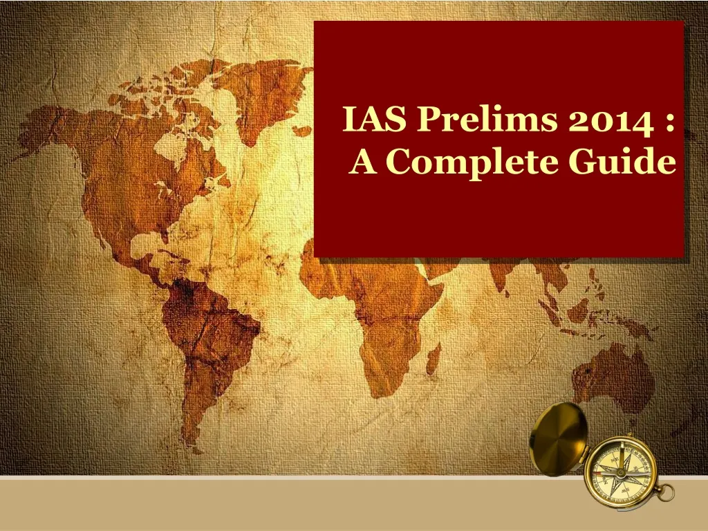 ias prelims 2014 a complete guide