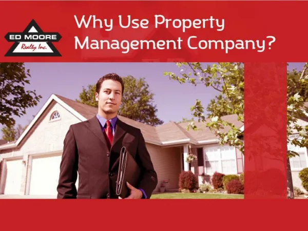 Benefits of property manager in La Mirada