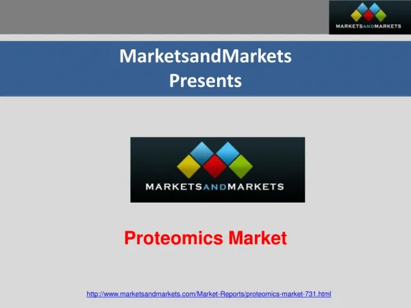 Global Proteomics Market worth $17.2 Billion by 2017