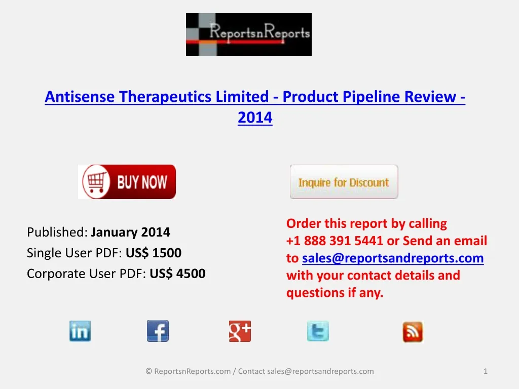 antisense therapeutics limited product pipeline review 2014