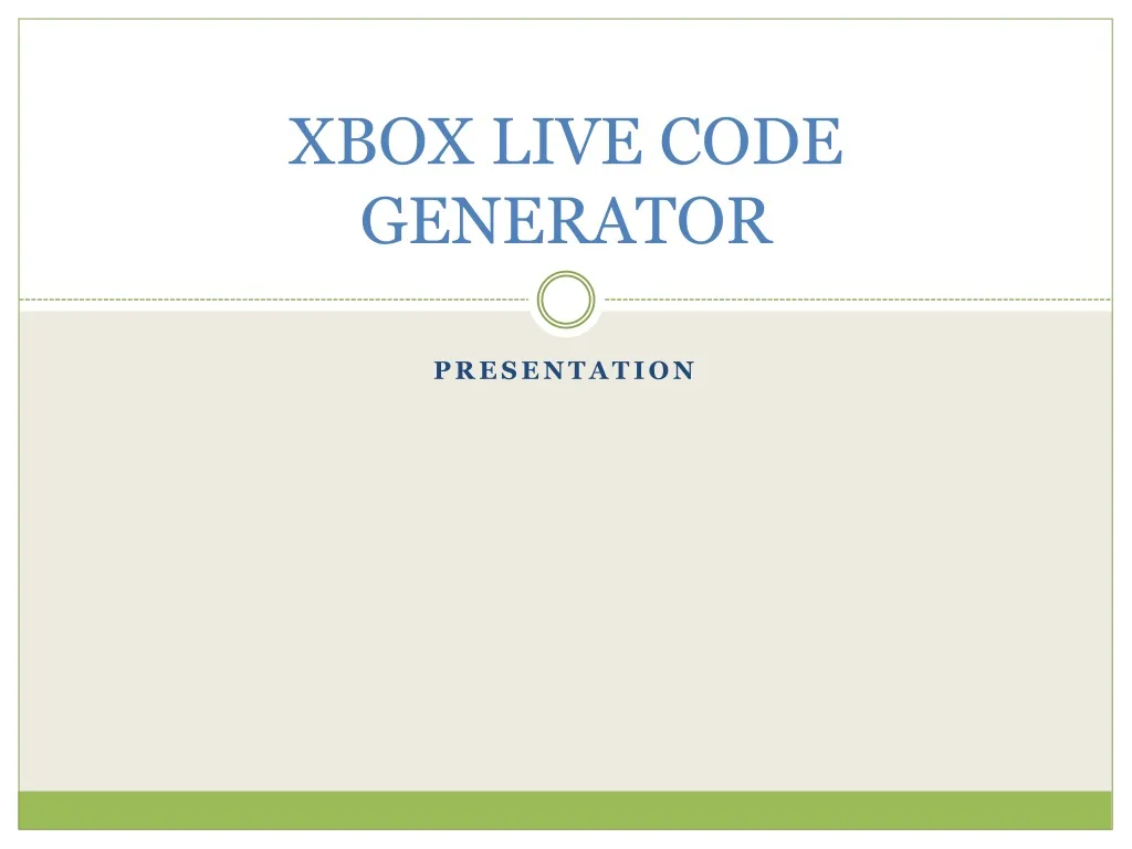 xbox live code generator