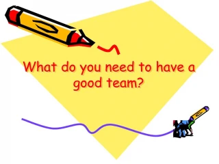 team building - slide 1