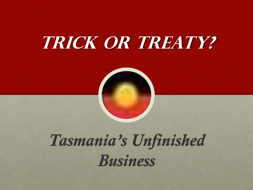 trick or treaty
