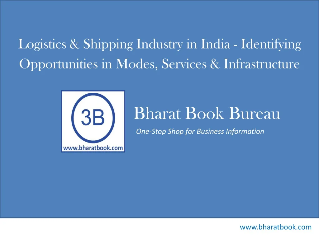 logistics shipping industry in india identifying