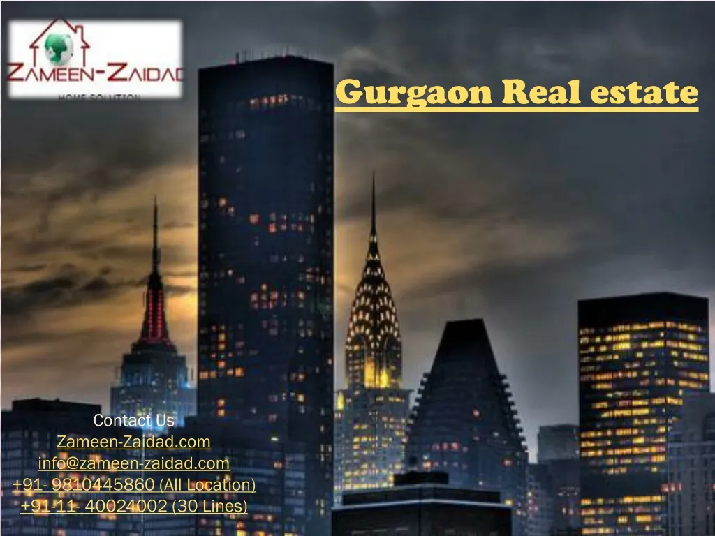 gurgaon real estate