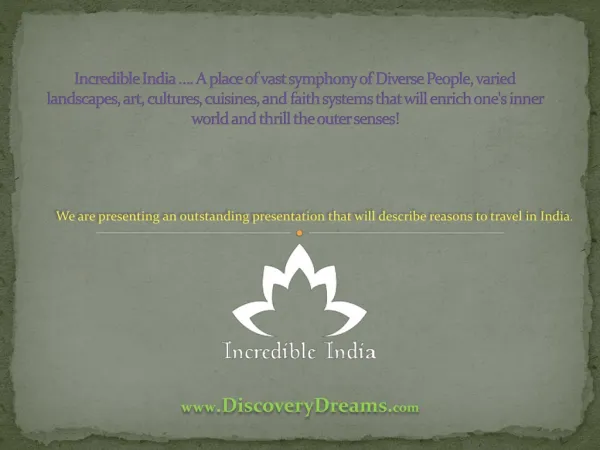 Luxury tour india, discovery dreams