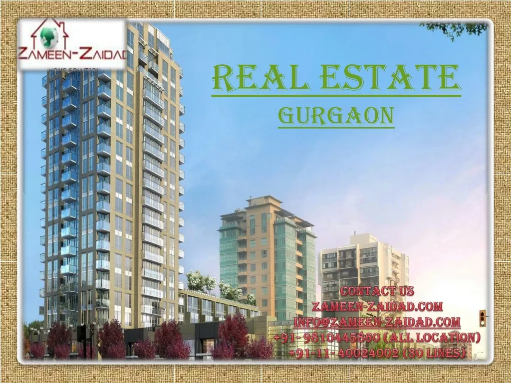 real estate gurgaon