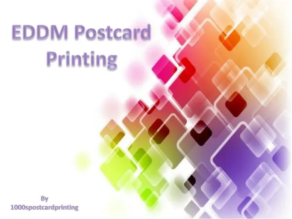 EDDM Postcard Printing