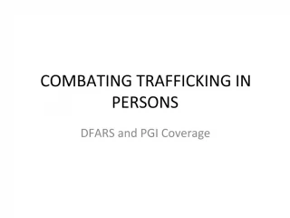 COMBATING TRAFFICKING IN PERSONS