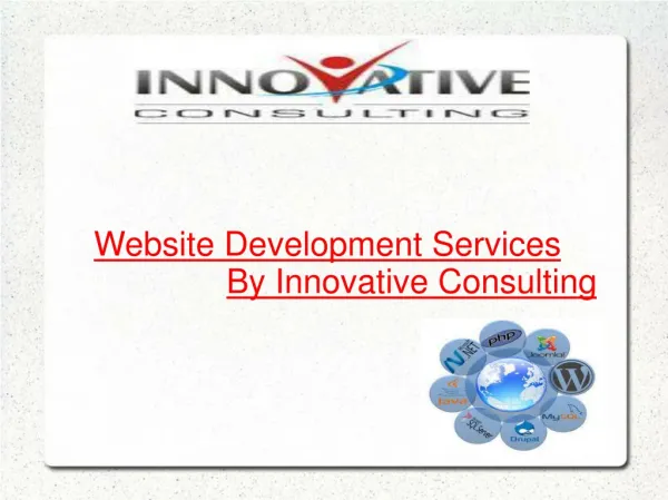 Website Development Services By Innovative Consulting