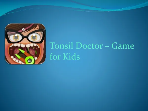 Tonsil Doctor - Game for Kids