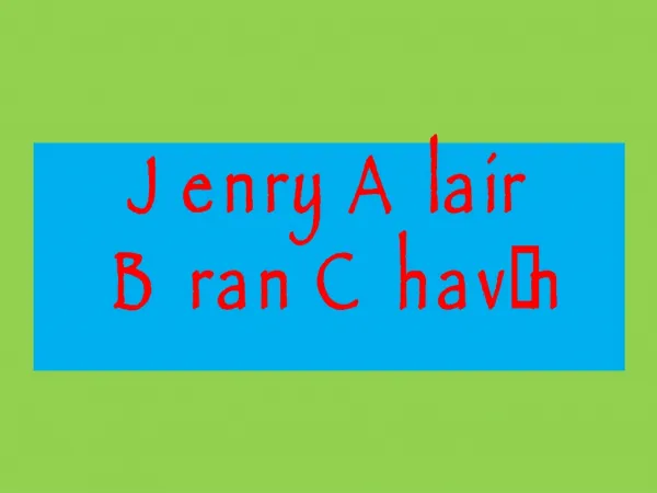 Jenry Alair Bran Chavin