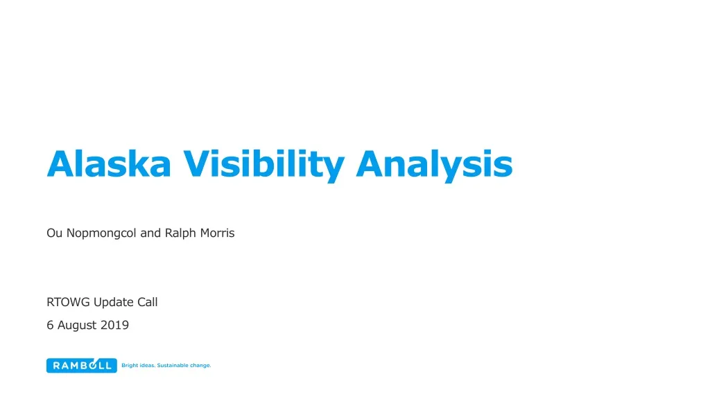 alaska visibility analysis