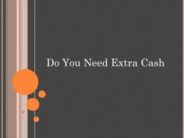 Get extra cash to avoid any financial cliff in your success