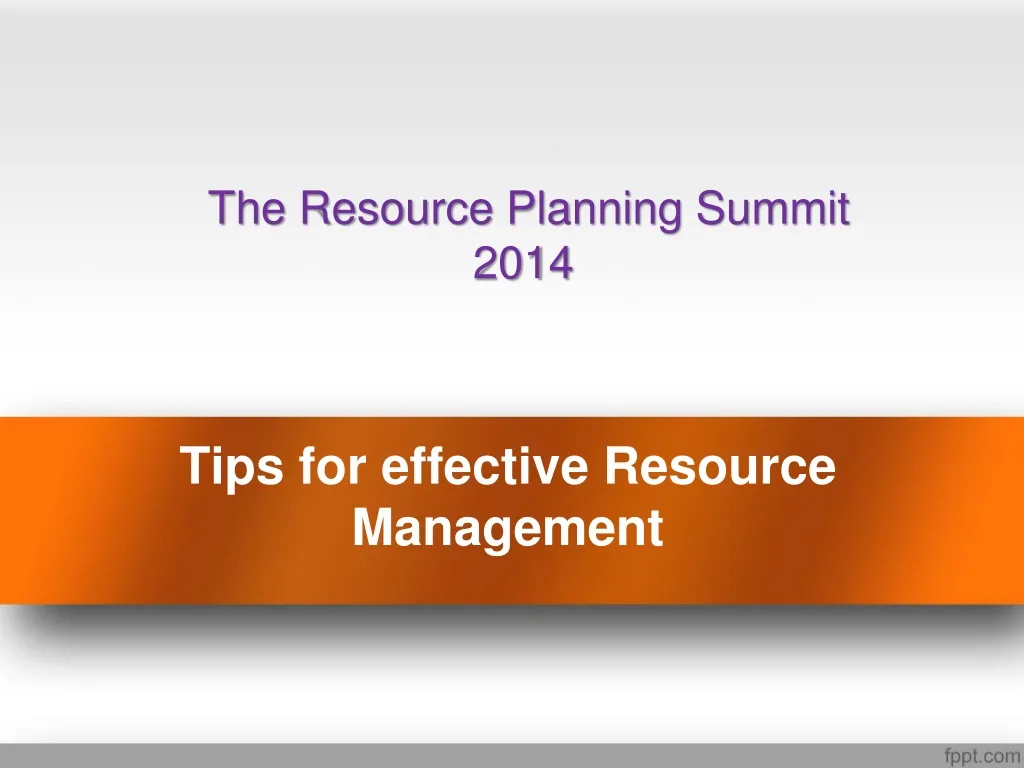 tips for effective resource management