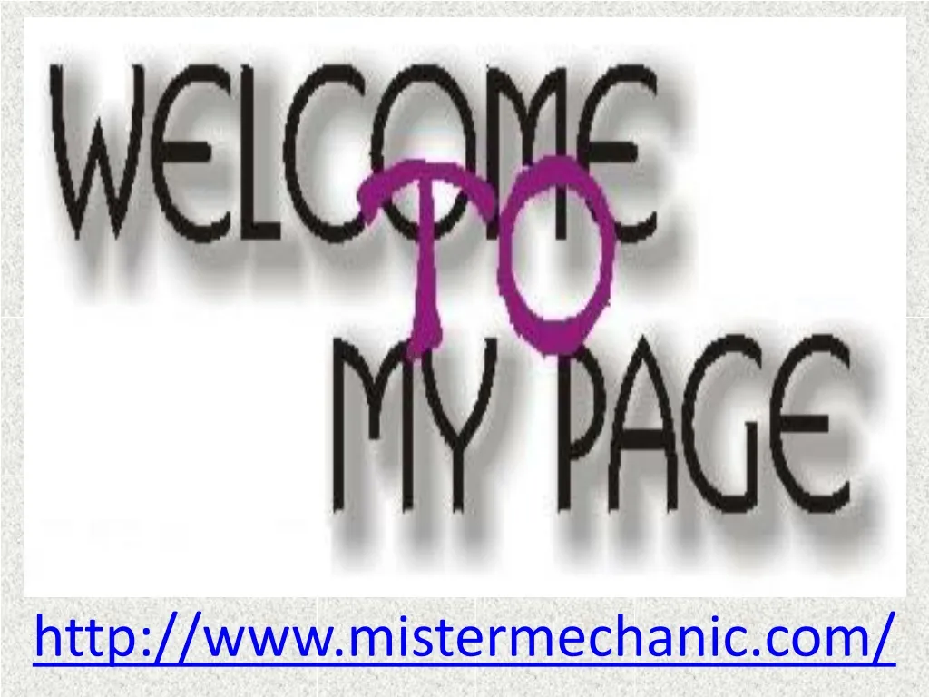http www mistermechanic com