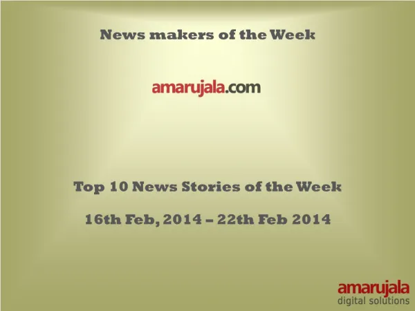Top 10 News Stories of the Week from 16th Feb to 22th Feb 20