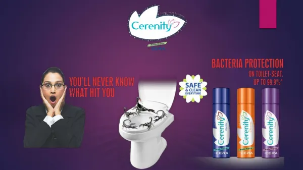 Cerenity Toilet Seat Sanitizer For Woman Health Care