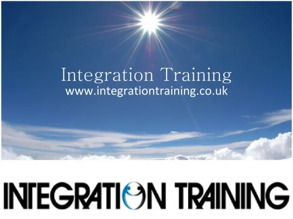 Integration Training - Training Approaches