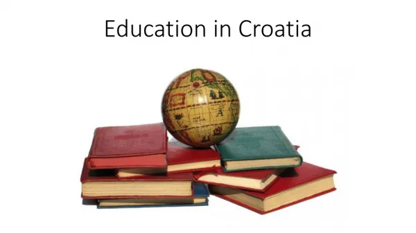 Education in Croatia