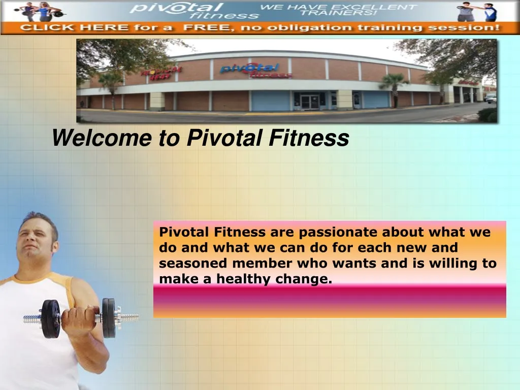 welcome to pivotal fitness