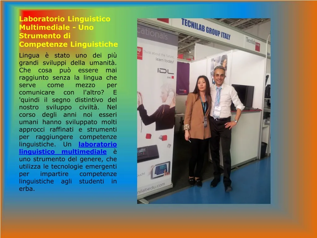 laboratorio linguistico multimediale uno strumento di competenze linguistiche