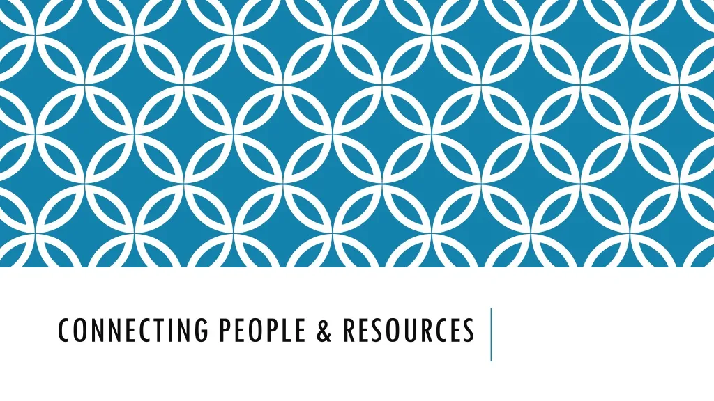 connecting people resources