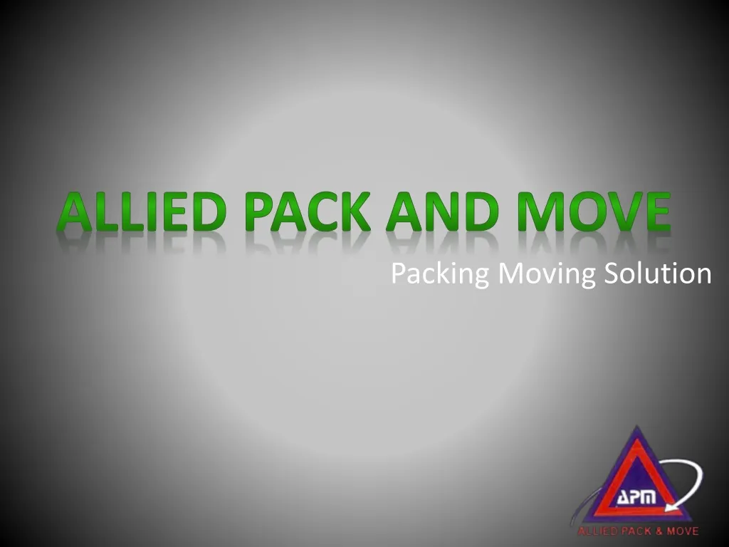 allied pack and move