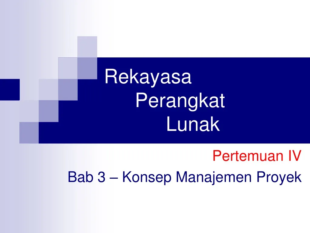 rekayasa perangkat lunak