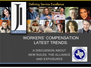 workers compensation latest trends: - slide 1
