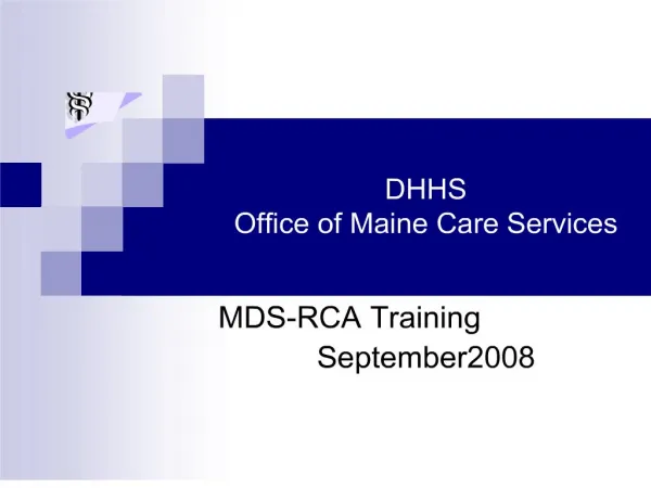 dhhs office of maine care services