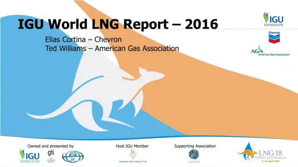 IGU World LNG Report – 2016