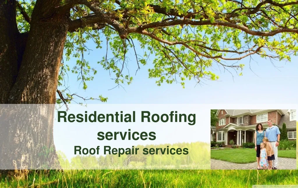 residential roofing services
