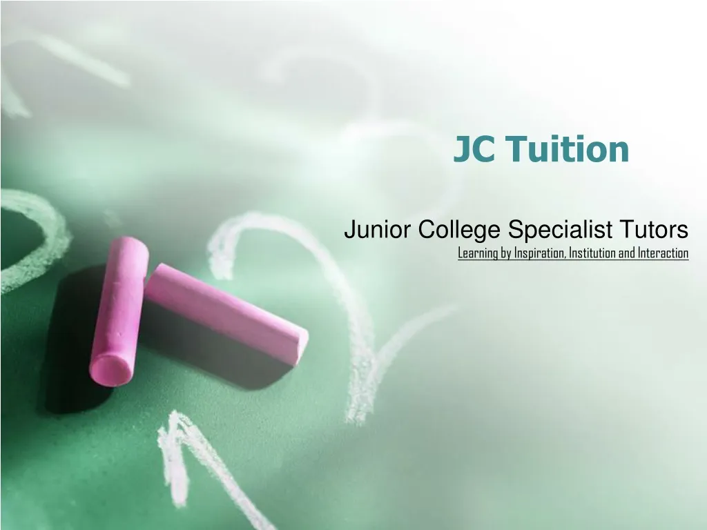 jc tuition