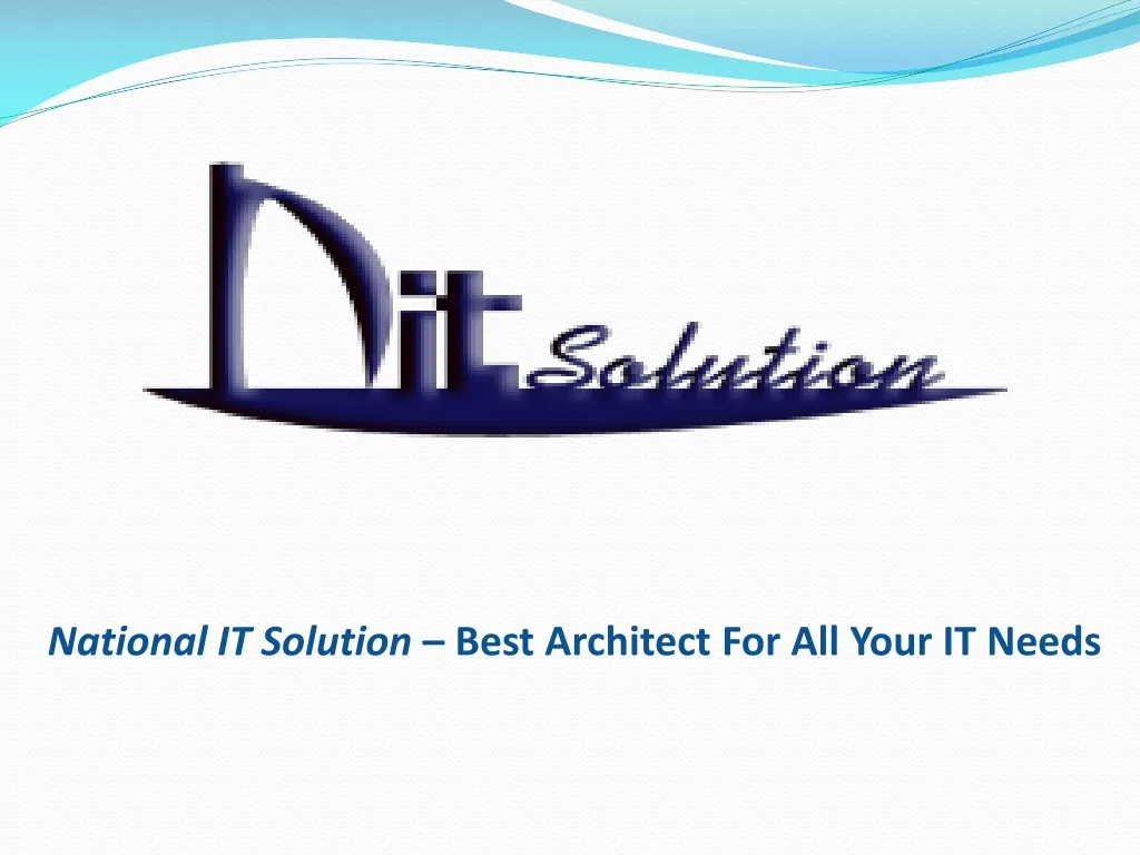 national it solution best architect for all your