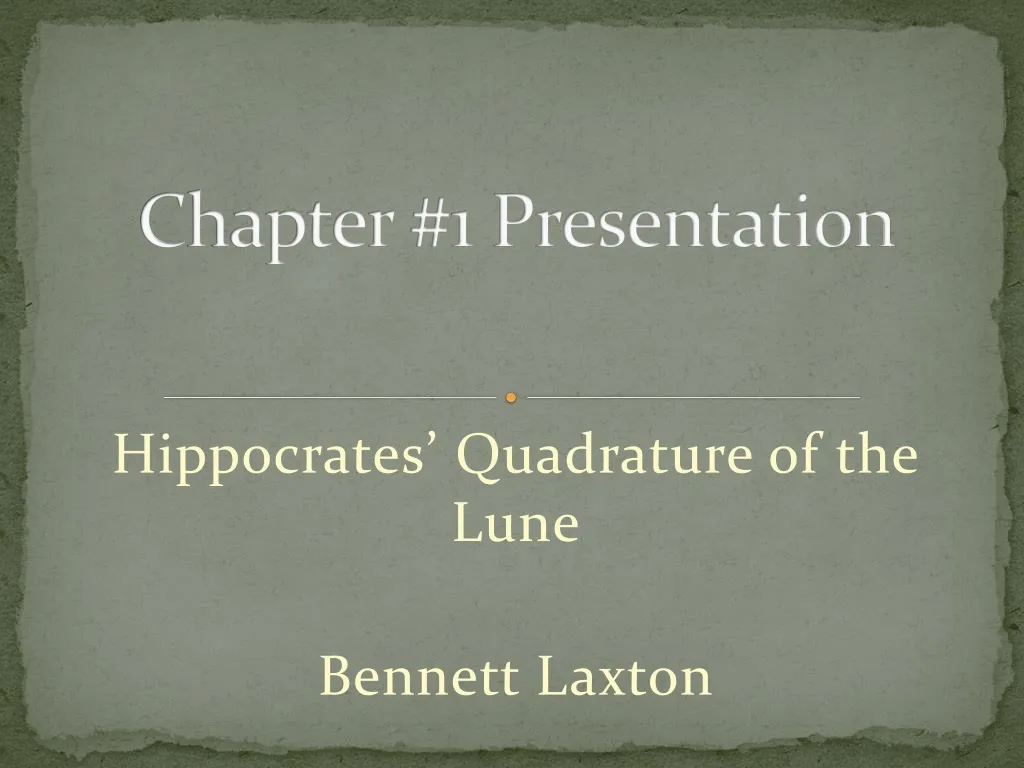 chapter 1 presentation