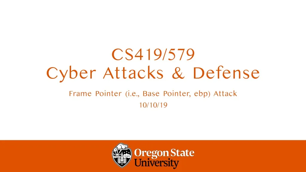 cs419 579 cyber attacks defense