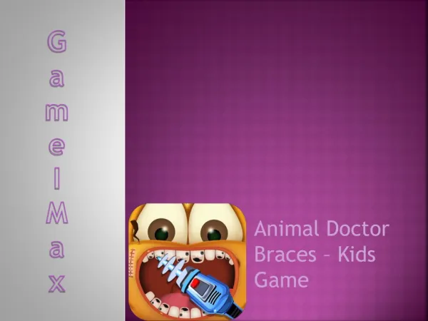 Animal Doctor Braces - Game for Kids