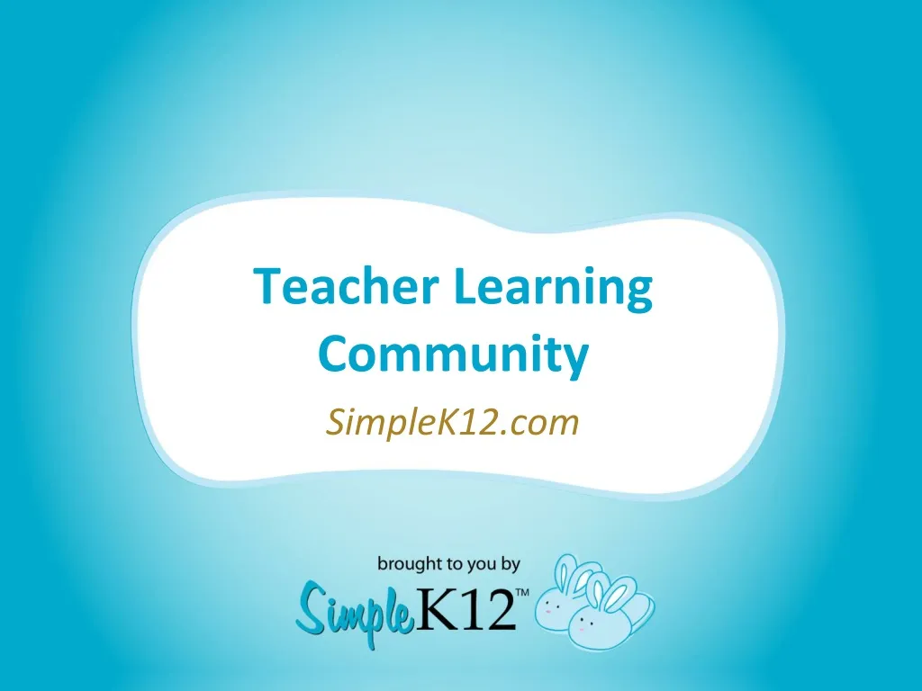 teacher learning community