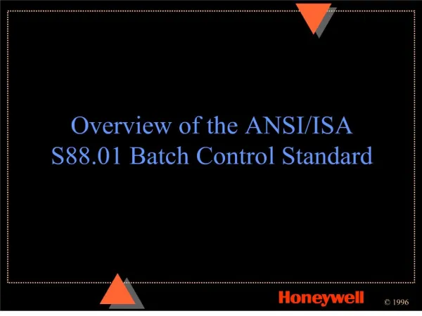 overview of the ansi