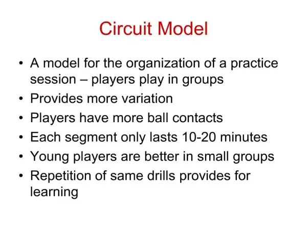 circuit model