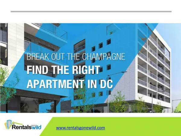 Rentals Gone Wild – The Best Apartment Finder in DC