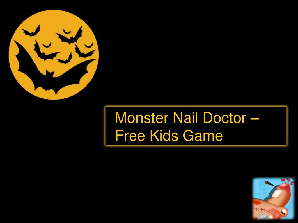 monster nail doctor free kids game