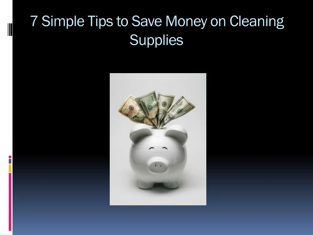 7 simple tips to save money on cleaning supplies