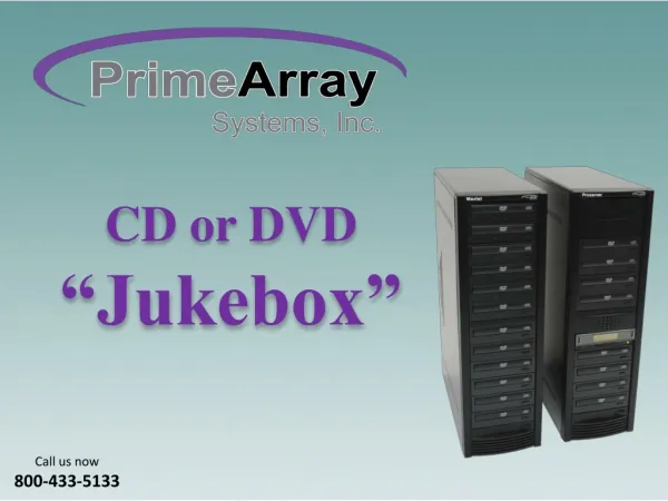 PrimeArray - CD or DVD Jukebox