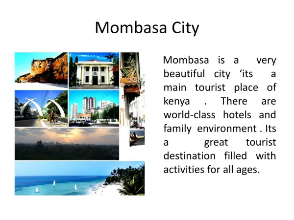 Mombasa Travel Guide