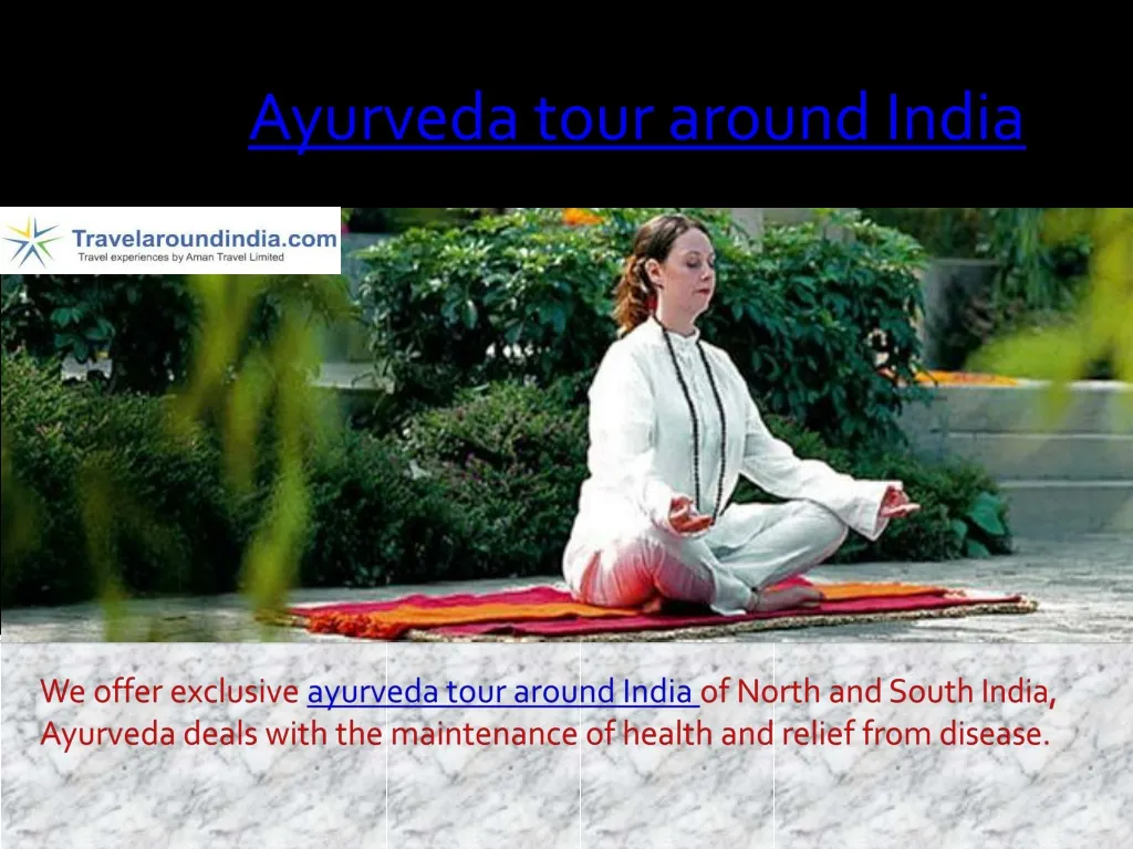ayurveda tour around india
