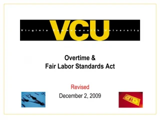 overtime fair labor standards act - slide 1